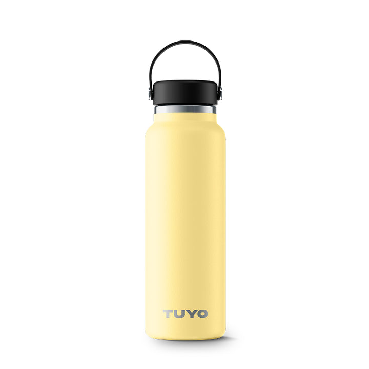 Garrafa térmica #cor_butter-yellow